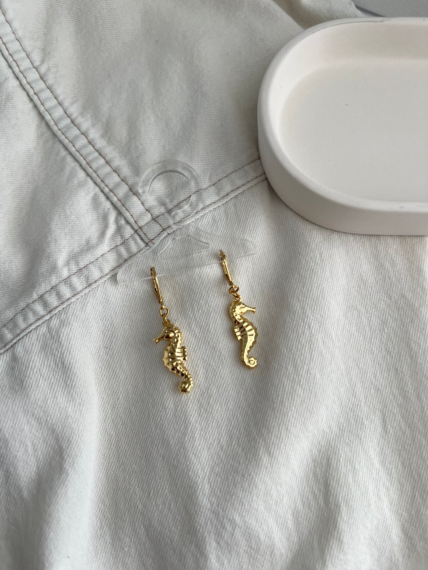 Seahorse earrings