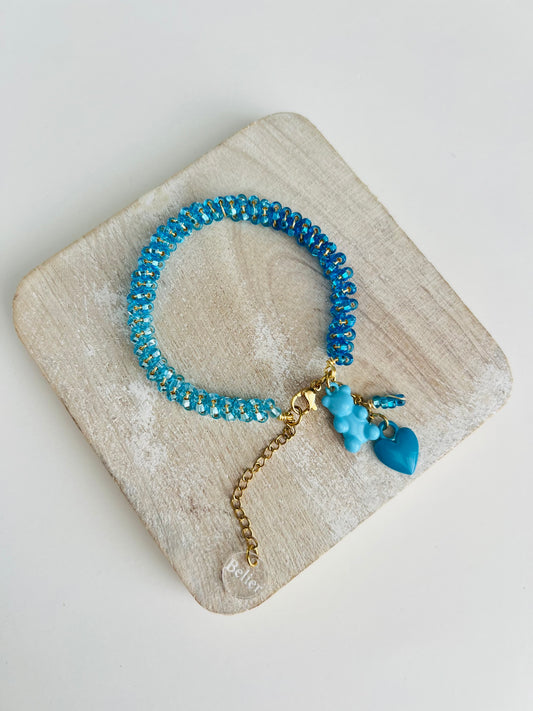 Blue bracelet