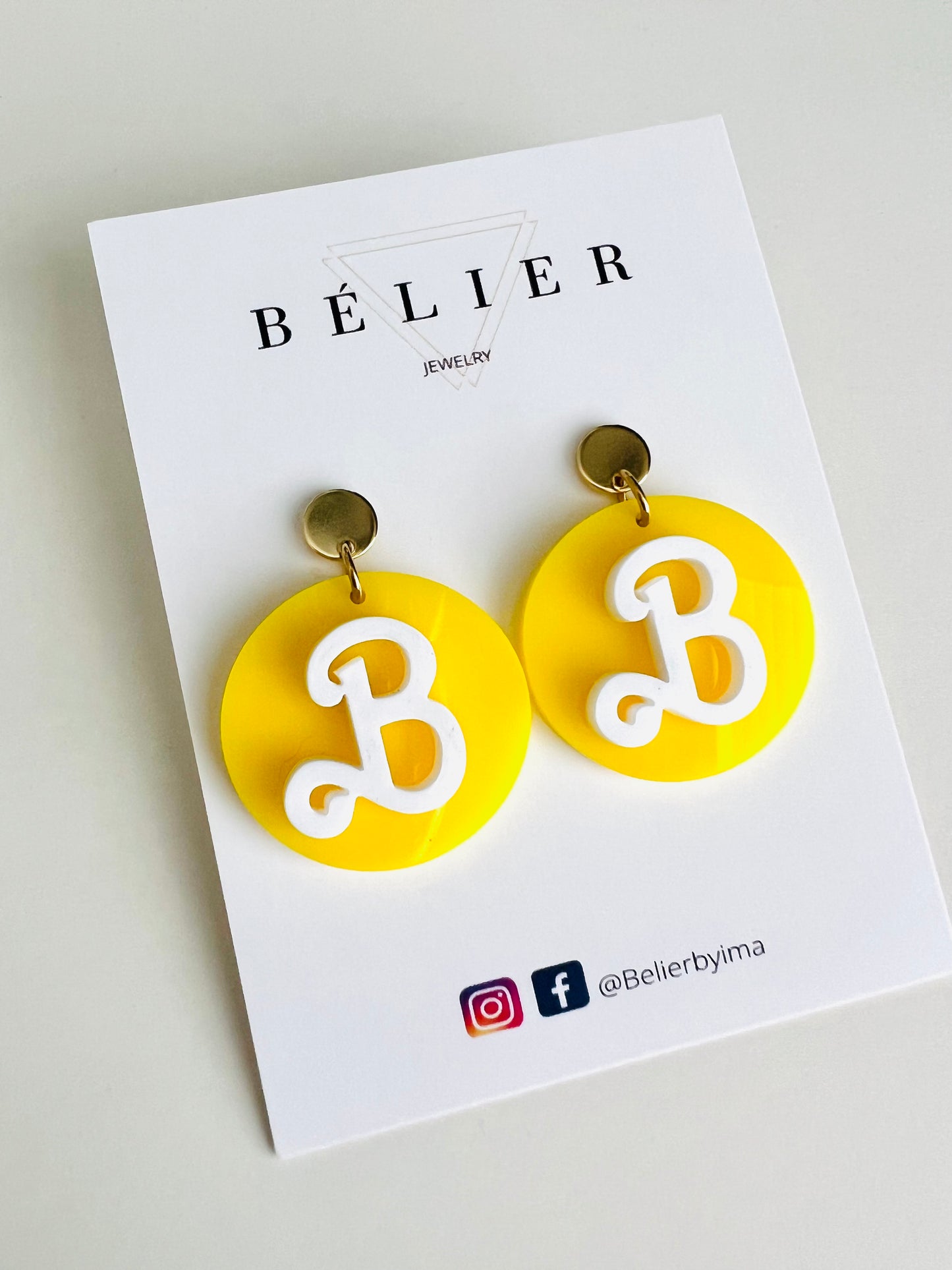 B~Barbie earrings